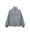 Prada Mohair Wool Jacket In Gray