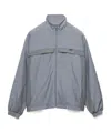 Prada Mohair Wool Jacket In Gray