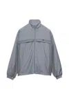 Prada Mohair Wool Jacket In Gray