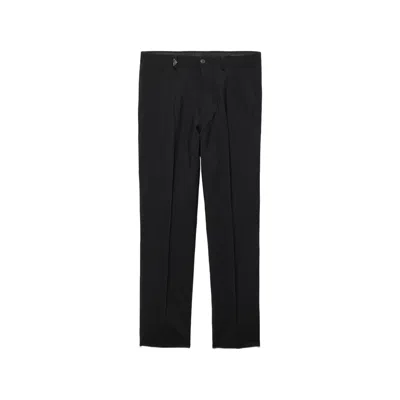 Prada Mohair Wool Pants In Black