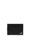 Prada Money Clip Cardholder In Black