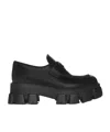 Prada Monolith Loafers In Black