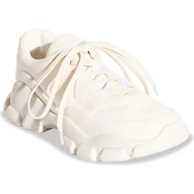 Prada Monolith Athletic Sneaker In White