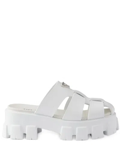 PRADA MONOLITH MULES