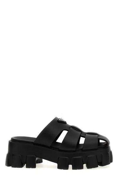 Prada 'monolith' Sabots