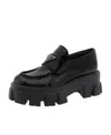 Prada Monolith Loafers In Black