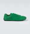 Prada Montecarlo Re-edition 2005 Leather Sneakers In Green