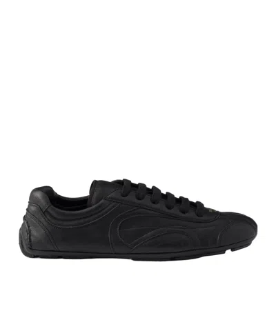 PRADA MONTECARLO RE-EDITION 2005 NAPPA LEATHER SNEAKERS