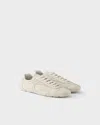 Prada Montecarlo Re-edition 2005 Sneaker Aus Montecarlo-nappaleder In White