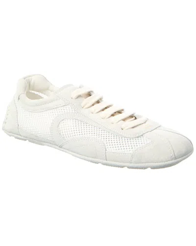 Prada Montecarlo Re-edition 2005 Suede & Mesh Sneaker In Multi