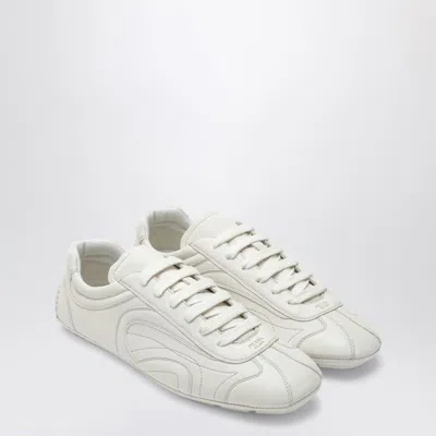 Prada Montecarlo Re-edition 2005 Sneakers In Talc In White