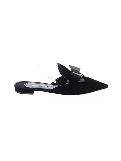 Pre-owned Prada Mule/clog In Blue