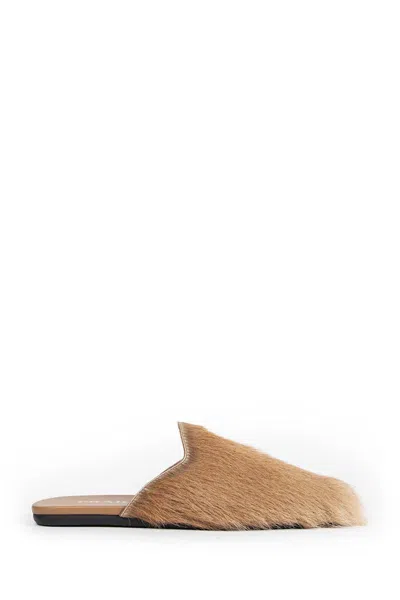 Prada Mules In Brown