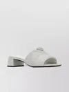 Prada Mules Nappa Leather Open Toe