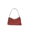 Prada Multicolor Calf Leather Bos Taurus Shoulder Bag