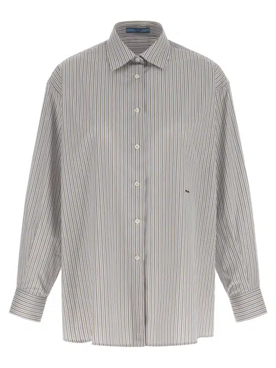 Prada Multicolor Cotton Women's Blouse
