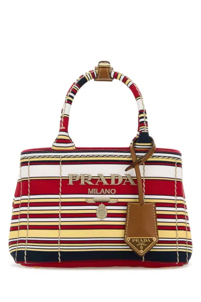Prada Multicolor Jardiniere Tote