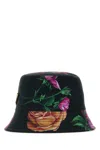 Prada Multicolor Printed Bucket Hat In Multicolor