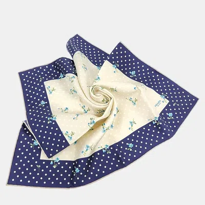 Pre-owned Prada Multicolor Silk Scarf