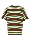 Prada Printed Cotton T Shirt In Multicolor