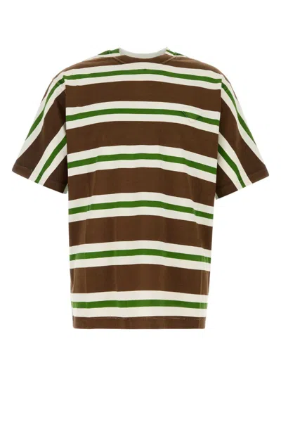 PRADA MULTICOLOR STRIPES T-SHIRT