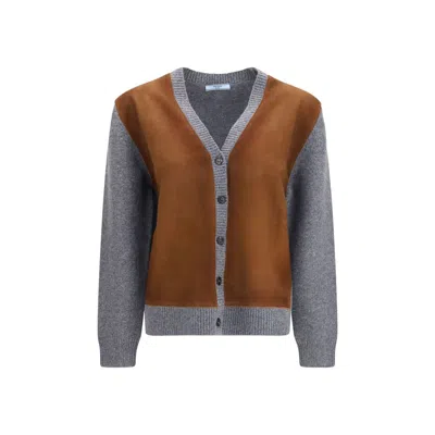 Prada Multicolor Wool Oves Aries Cardigan
