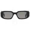 Prada Multilayer Mirror Black Rectangular Ladies Sunglasses Pr 17ws 1ab07z 49 In Black