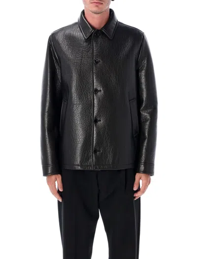 PRADA NAPA LEATHER JACKET