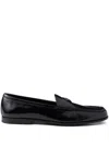 Prada Naplak Leather Loafers In Black