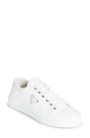 Prada Smash Naplak Leather Triangle Logo Low-top Sneakers In White