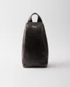 Prada Zaino In Nappa Testa Di Moro  Uomo In Dark Brown