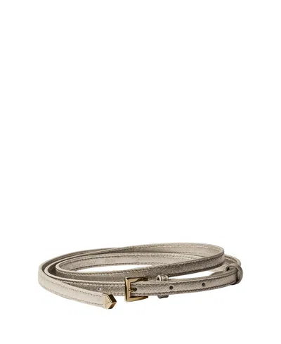 Prada Nappa Leather Belt In Brown