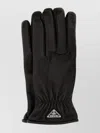 Prada Nappa Leather Gloves Elasticated Wrist