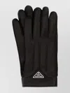 PRADA NAPPA LEATHER GLOVES FEATURING STITCHED DETAILING