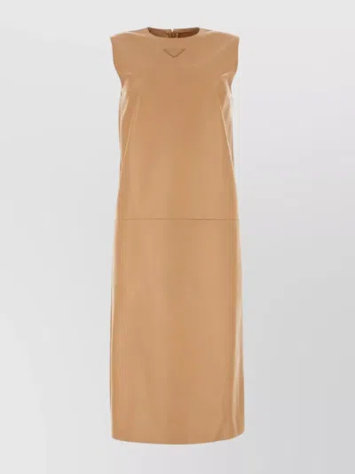 Prada Skin Pink Nappa Leather Dress