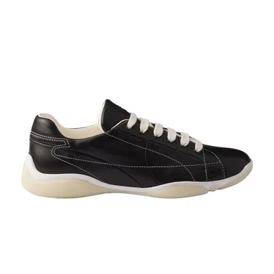 Pre-owned Prada Nappa Leather Sneaker 'black' | Men's Size 9