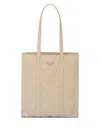 Prada Nappa-leather Tote Bag In White
