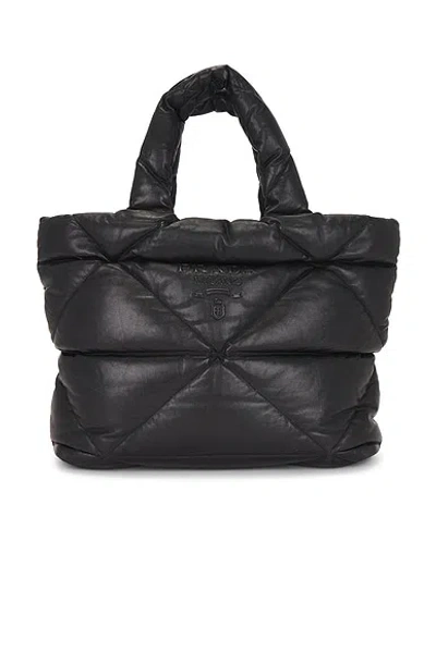 Pre-owned Prada Nappa Padded Tote Bag In Black