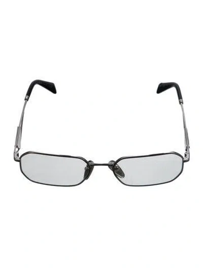 Pre-owned Prada Narrow Eyeglasses In Black