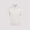 Prada Natural Silk T-shirts And Polos In White