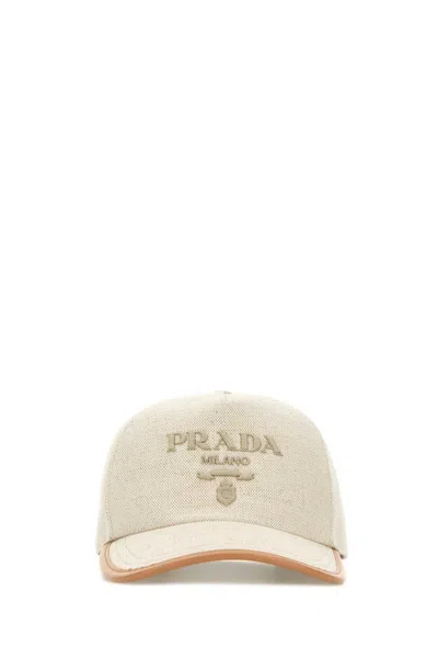 PRADA NATURAL TRUCKER HAT