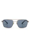 Prada Navigator-frame Sunglasses In Black