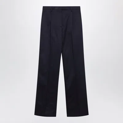 Prada Navy Blue Chino Trousers