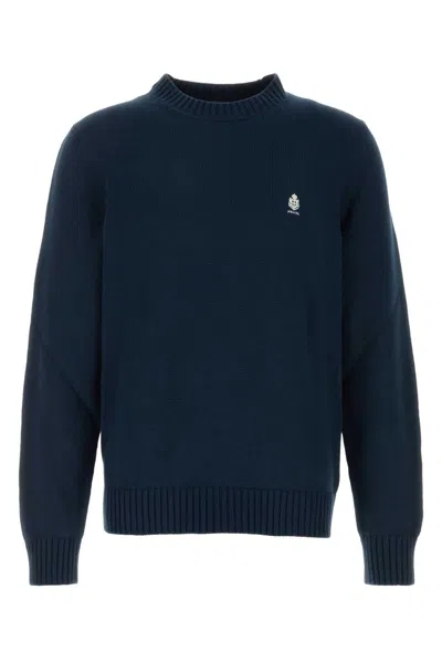 Prada Navy Blue Cotton Sweater