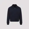 Prada Tech Fabric Sweatshirt With Raglan Sleeves