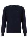 Prada Midnight Blue Wool Sweater In Blue