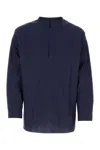 Prada Navy Blue Poplin Oversize Shirt