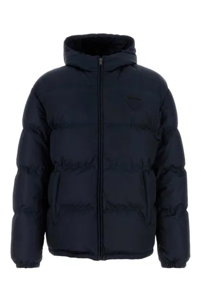 PRADA NAVY BLUE PUFFER JACKET