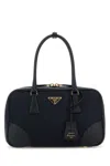 Prada Navy Blue Re-edition 1978 Medium Satchel In Blue