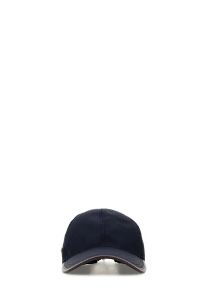 Prada Navy Blue Re-nylon Baseball Cap